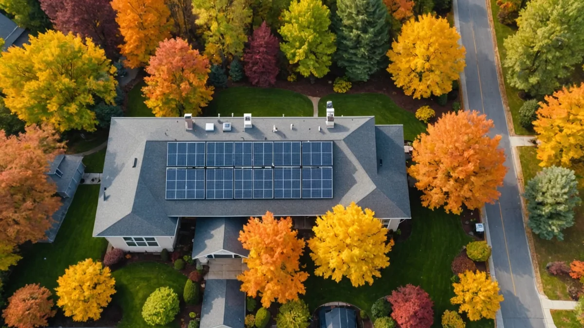 Charts showing seasonal solar installation demand curves